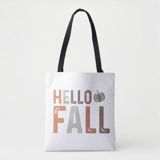 Hallo Nou? Herfst Tote Bag (Voorkant)