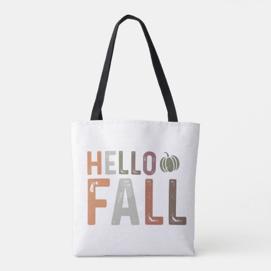 Hallo Nou? Herfst Tote Bag (Achterkant)