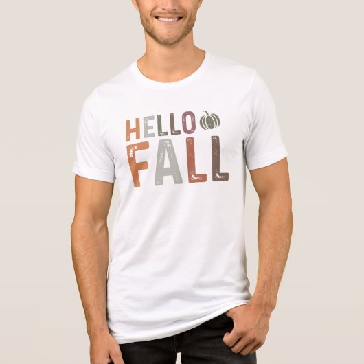 Hallo Nou? Herfst Tri-Blend Shirt (Voorkant)