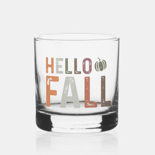 Hallo Nou? Herfst Whisky Glas