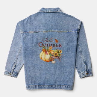 Hallo oktober denim jacket