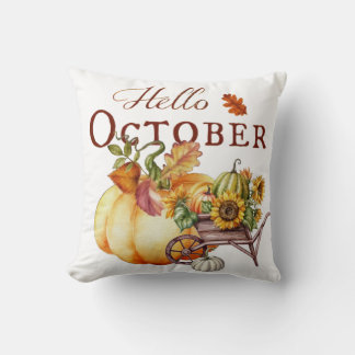 Hallo oktober kussen