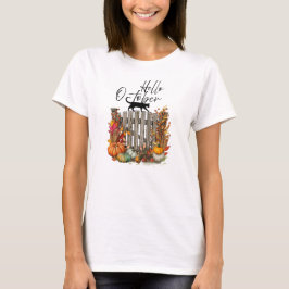 Hallo · Oktoberhek T-shirt