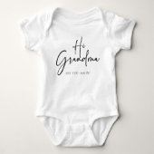 Hallo oma Baby Body's Romper (Voorkant)