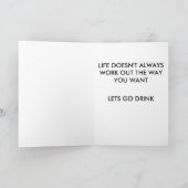 HALLO - Omdat het leven soms klote is Kaart (Binnen)