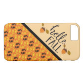 hallo ontwerp Herfst Case-Mate iPhone Case (Achterkant (Horizontaal))
