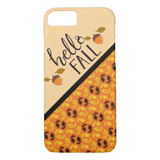 hallo ontwerp Herfst Case-Mate iPhone Case (Achterkant)