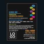 hallo ontwerp, vertaler en tolk flyer<br><div class="desc">hallo ontwerp,  vertaler en tolk Adverteren brochures door de Visitekaartje winkel.</div>