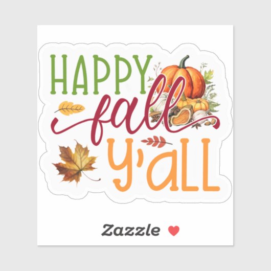 Hallo Oogst Sticker (Vel)