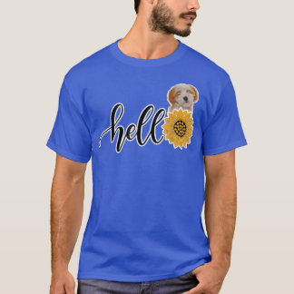 hallo Oonbloem Tibetaanse Terrier T-shirt