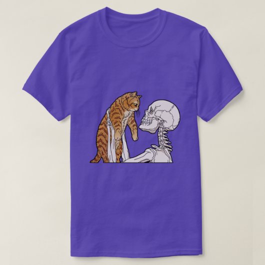hallo oranje kattenvriend t-shirt (Design voorkant)