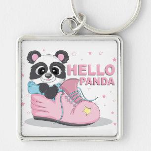 Hallo Panda Sleutelhanger