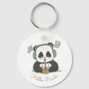 hallo panda sleutelhanger