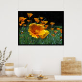 hallo Papavers Grote Posters en Prints (Keuken)