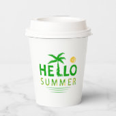 hallo papieren bekers (Achterkant)