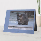 Hallo Papieren notitie Kaart (Achterkant)