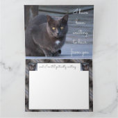 Hallo Papieren notitie Kaart (Binnen)