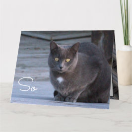 Hallo Papieren notitie Kaart