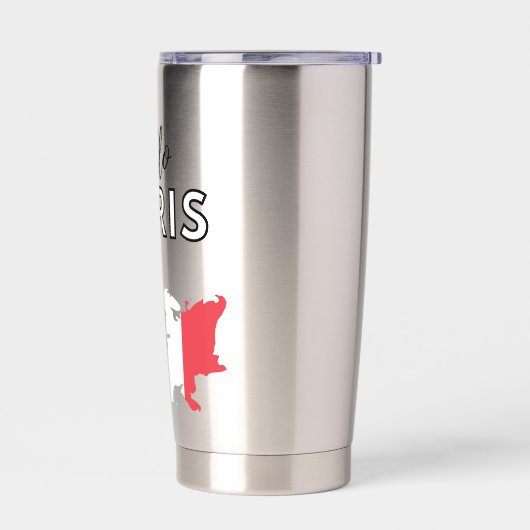 hallo Parijs Geïsoleerde Drinkbeker (Links)