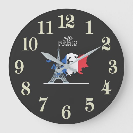 hallo Parijs Grote Klok (Voorkant)