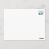Hallo Parijs Tekening Briefkaart (Achterkant)