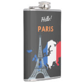 hallo Paris Flask Heupfles (Rechts)