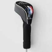 hallo Paris Golf Head Hoesje Golfheadcover (Schuin)