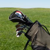 hallo Paris Golf Head Hoesje Golfheadcover (Insitu)