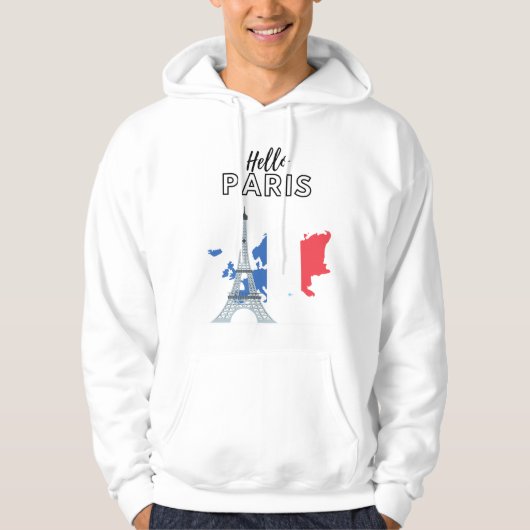 hallo Paris Hoodie (Voorkant)