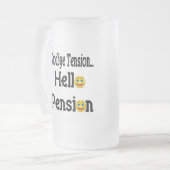 hallo Pensioenuitkering Matglas Bierpul (Voorkant links)