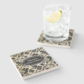 Hallo Personaliseren Stenen Onderzetter (Zijkant)