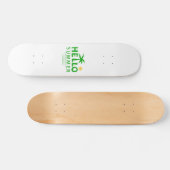 hallo persoonlijk skateboard (Horizontaal)