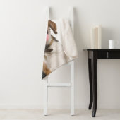 hallo Persoonlijke foto van Beagle Dog Sherpa Deken (In situ)