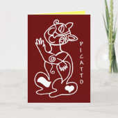 HALLO PICATTO zegt Kaart (Voorkant)