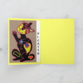 HALLO PICATTO zegt Kaart (Binnen)