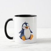 Hallo, pinguïn. mok (Links)