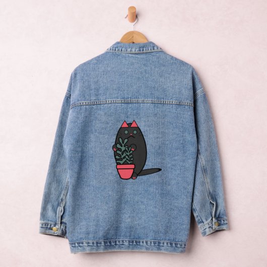 Hallo, Plant Denim Jacket (Hangar)