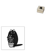 Hallo, Plant Rubberstempel (Gestempeld)