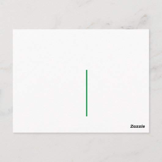 HALLO PLEZIER! Briefkaart (Achterkant)