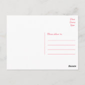 Hallo Pommerse puppy hond Blank Post Kaart (Achterkant)