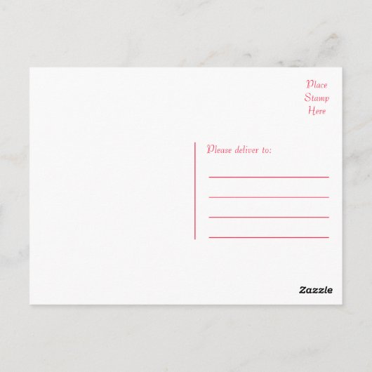 Hallo Pommerse puppy hond Blank Post Kaart (Achterkant)