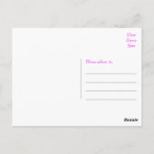 Hallo Pommerse puppy hond Blank Post Kaart (Achterkant)