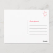 Hallo Pommerse puppy hond Blank Post Kaart (Achterkant)