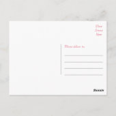 Hallo Pommerse puppy hond Blank Post Kaart (Achterkant)