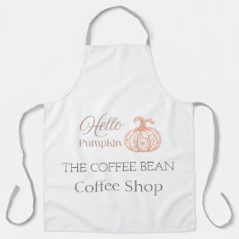 Hallo Pompoen Ambachtelijk Café Herfst Branding De Schort