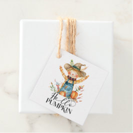 Hallo Pompoen Cadeautags & Cadeau-enveloppen Bedankjes Labels