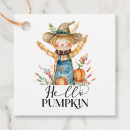 Hallo Pompoen Cadeautags & Cadeau-enveloppen Bedankjes Labels