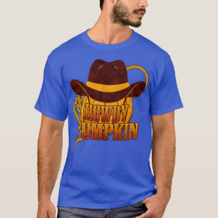 Hallo Pompoen Cowboy Boheem Westers Halloween T-shirt