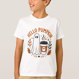 Hallo Pompoen Geest Design T-shirt
