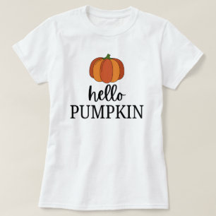 Hallo Pompoen Gezellige Herfst Nights T-shirt